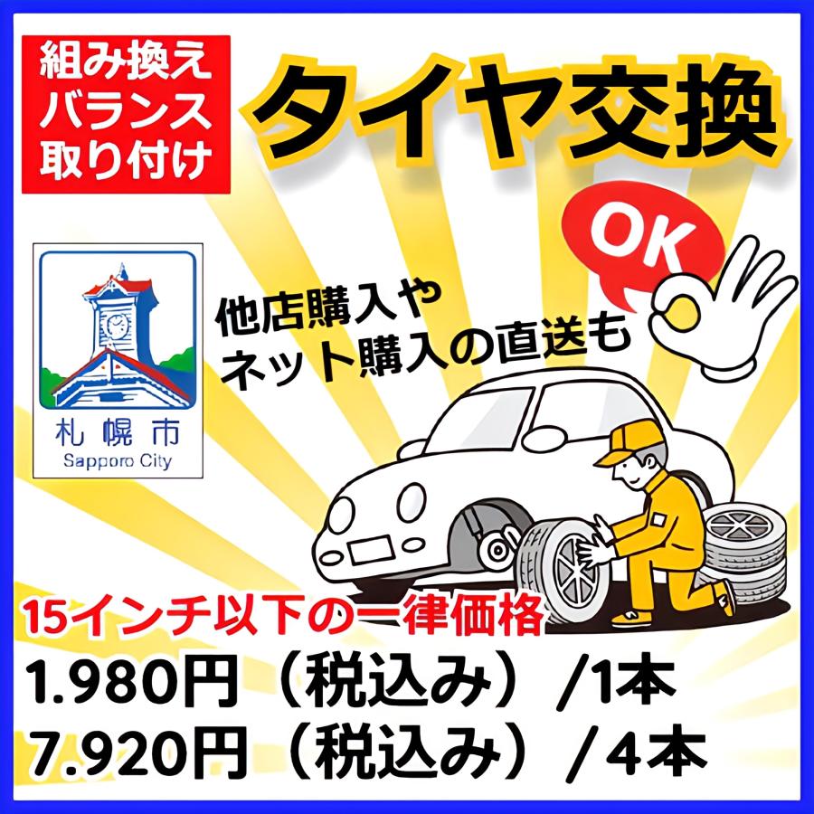 新品 未使用 ブリヂストン NEWNO 195/65R15 2023年製造 4本セット 札幌市 タイヤ交換OK ニューノ 低燃費 サマータイヤ｜aatstore｜05