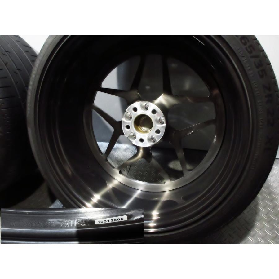 コンチネンタル 美品 走行極少 BC フォージド MLE53 F 9.5J+11 R コンチネンタル 美品 走行極少 BC フォージド MLE53 F 9.5J+11 R
