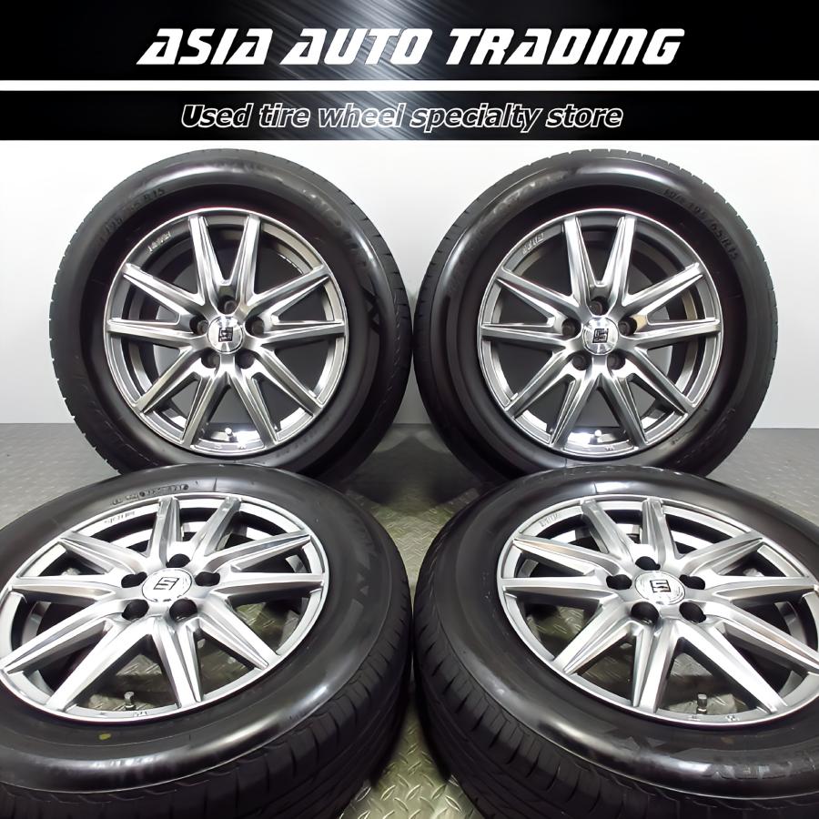 共豊 美品 超バリ溝 KYOHO SEIN SS 6J+45 PCD100-5穴 ブリヂストン 