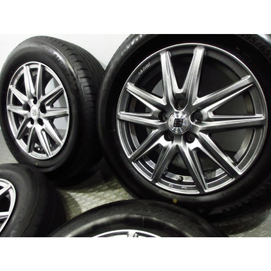 共豊 美品 超バリ溝 KYOHO SEIN SS 6J+45 PCD100-5穴 ブリヂストン 