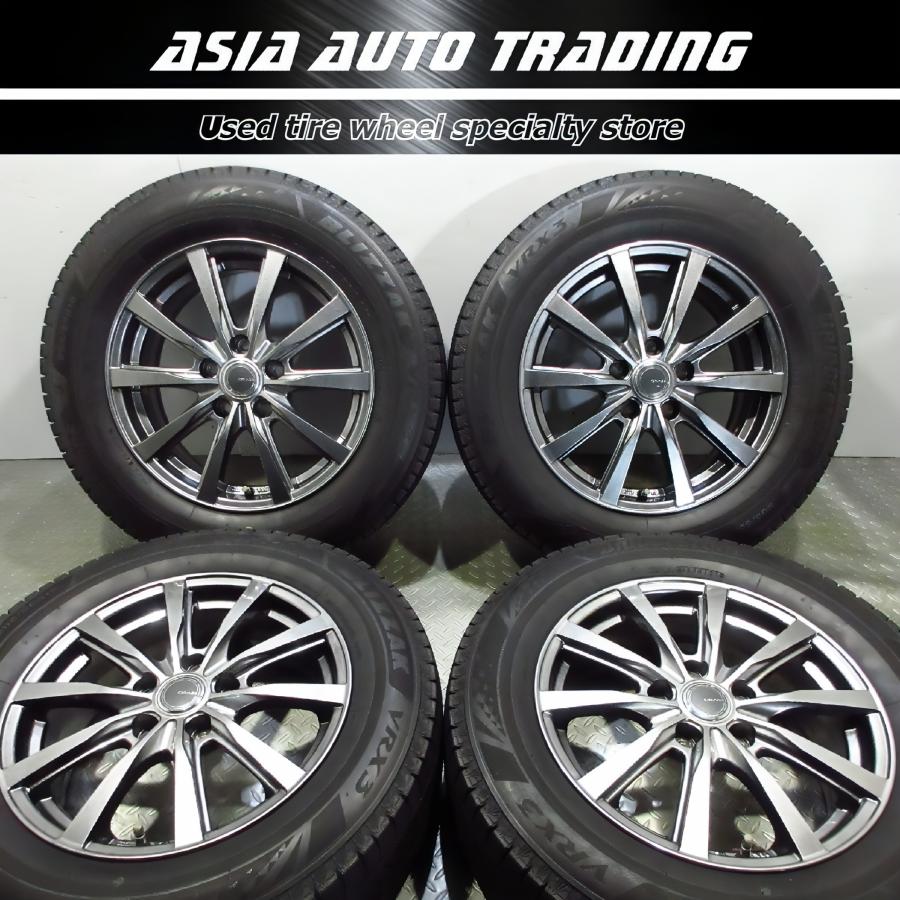 アルミタイヤ付き、ブリヂストン溝 BRIDGESTONE（ブリヂストン） 綺麗品 バリ溝 YFC GRASS ZX 6.5J+48