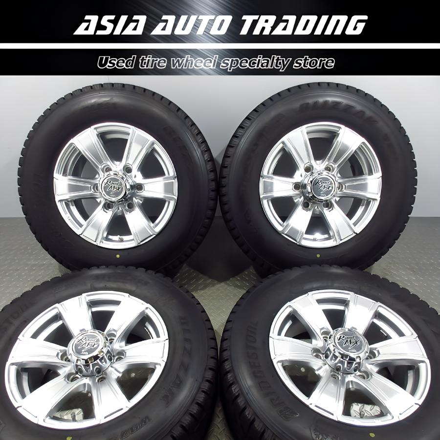 BRIDGESTONE MID SR628 6.5J+30 PCD139.7-6穴 ブリヂストン W979 215 
