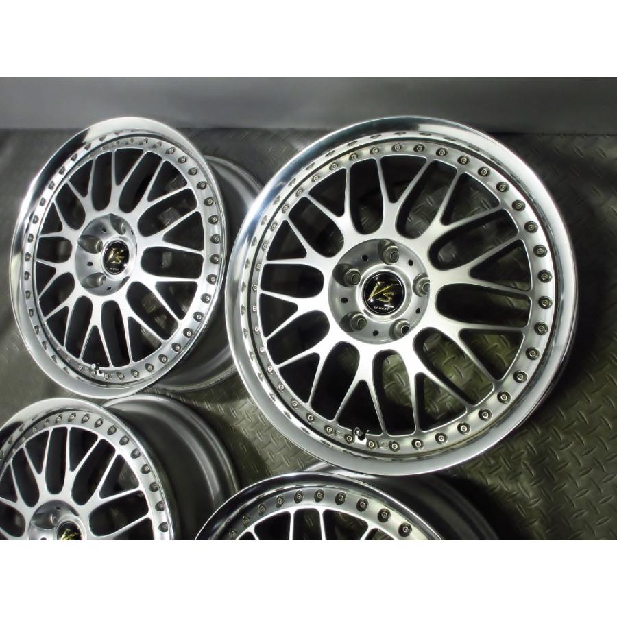 WORK 美品 WORK VS-XX 18インチ 7.5J+52 PCD114.3-5穴 70 80 ノア