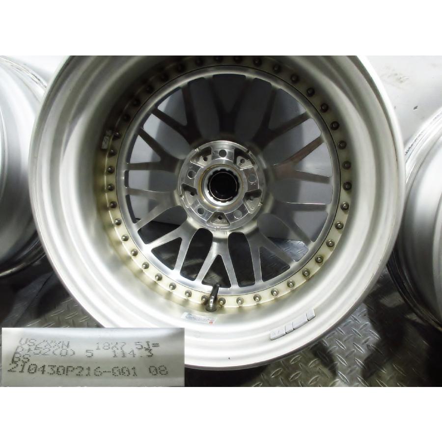 WORK 美品 WORK VS-XX 18インチ 7.5J+52 PCD114.3-5穴 70 80 ノア