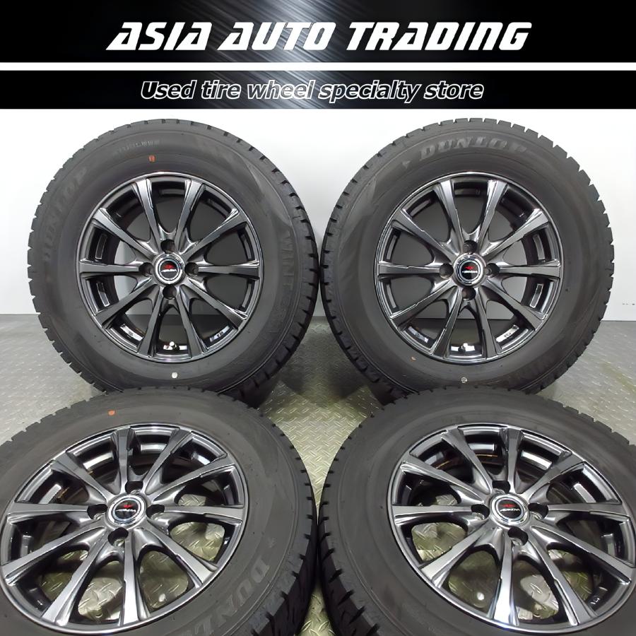 DUNLOP（ダンロップ） 美品 超バリ溝 AIRNOVA 5.5J+42 PCD100-4穴 WM02 