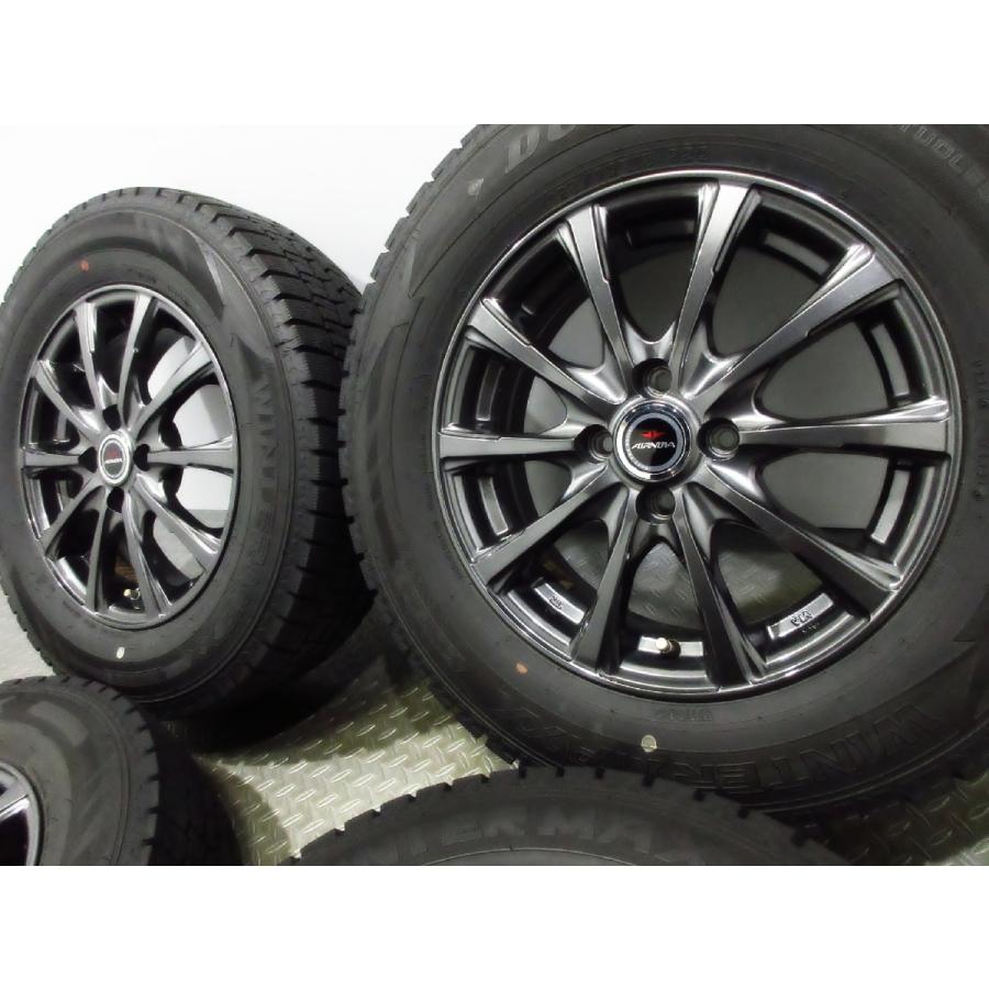 DUNLOP（ダンロップ） 美品 超バリ溝 AIRNOVA 5.5J+42 PCD100-4穴 WM02 