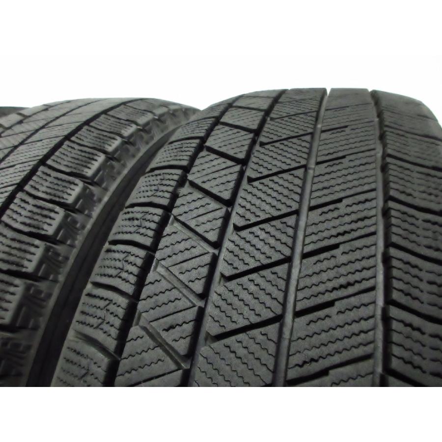 値下げしました。ブリヂストン VRX3 215/60R17 タイヤセット　バリ溝 送料無料☆215/60R17 96QブリヂストンBLIZZAK VRX3 バリ溝