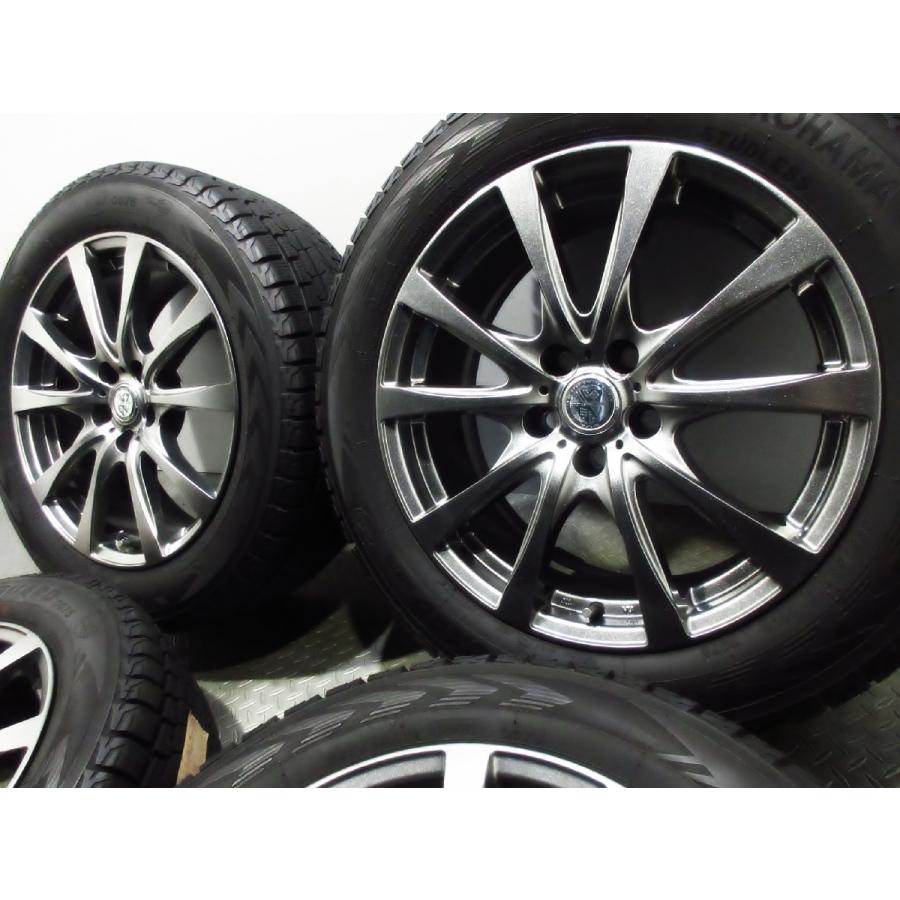 BIGWEY TRG BAHN 8J+45 PCD114.3-5穴 ヨコハマ アイスガード G075 235/55R18 ice GUARD 2022〜23年 スタッドレス レクサス NX ハリアー 等の画像
