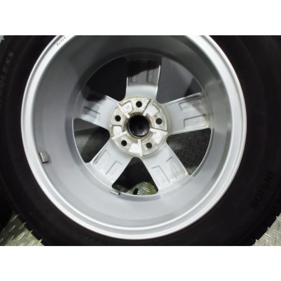 美品 フォルクスワーゲン ゴルフ 純正オプション コルヴァーラ 6J+48 PCD112-5穴 ブリヂストン VRX3 205/55R16 2022年後半 スタッドレスの画像