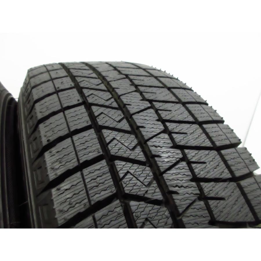 美品 VIOLENTO 6.5J+38 PCD114.3-5穴 ダンロップ WM03 205/60R16 2023年後半 ほぼ新品 スタッドレス トヨタ 90 ノア ヴォクシー プリウスαの画像