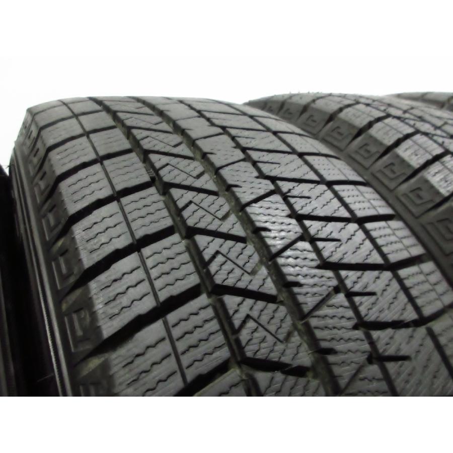 美品 VIOLENTO 6.5J+38 PCD114.3-5穴 ダンロップ WM03 205/60R16 2023年後半 ほぼ新品 スタッドレス トヨタ 90 ノア ヴォクシー プリウスαの画像