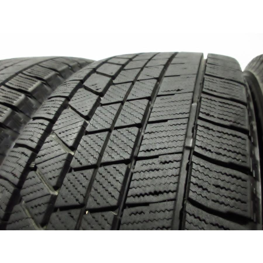 超バリ溝 ブリヂストン VRX3 225/55R17 BLIZZAK 2021年後半 走行少 スタッドレス 4本セット 札幌市 タイヤ交換OK ブリザック 冬 タイヤの画像