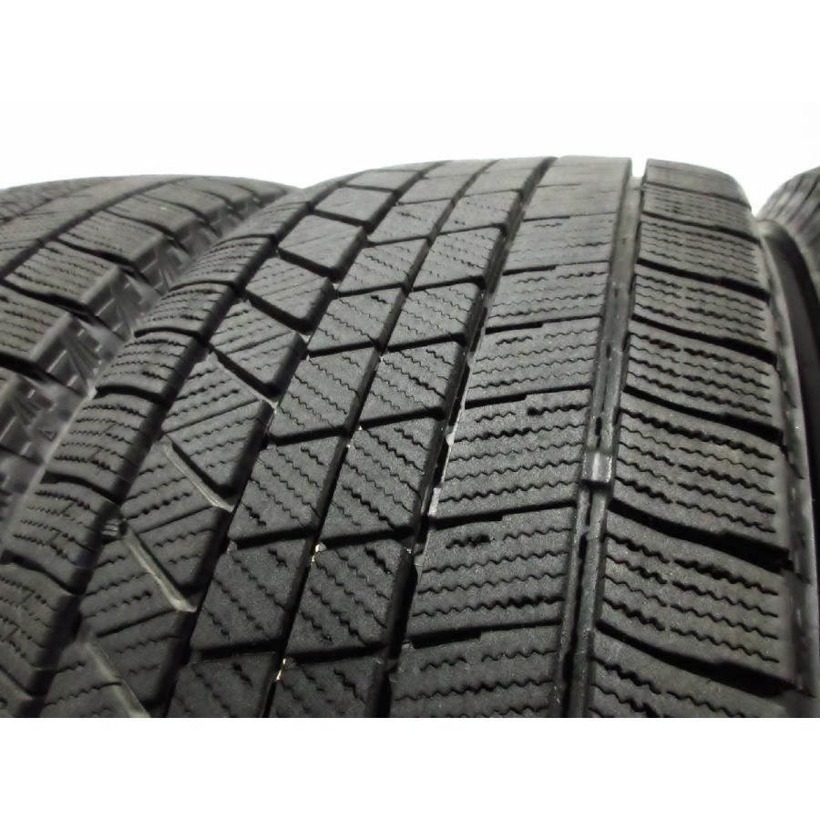 超バリ溝 ブリヂストン VRX3 225/55R17 BLIZZAK 2021年後半 走行少 スタッドレス 4本セット 札幌市 タイヤ交換OK ブリザック 冬 タイヤの画像