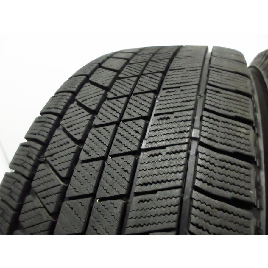 超バリ溝 ブリヂストン VRX3 225/55R17 BLIZZAK 2021年後半 走行少 スタッドレス 4本セット 札幌市 タイヤ交換OK ブリザック 冬 タイヤの画像