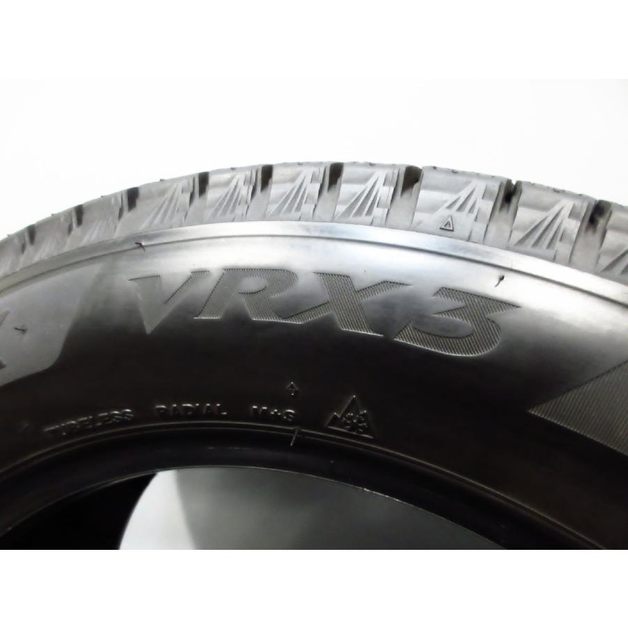 超バリ溝 ブリヂストン VRX3 225/55R17 BLIZZAK 2021年後半 走行少 スタッドレス 4本セット 札幌市 タイヤ交換OK ブリザック 冬 タイヤの画像