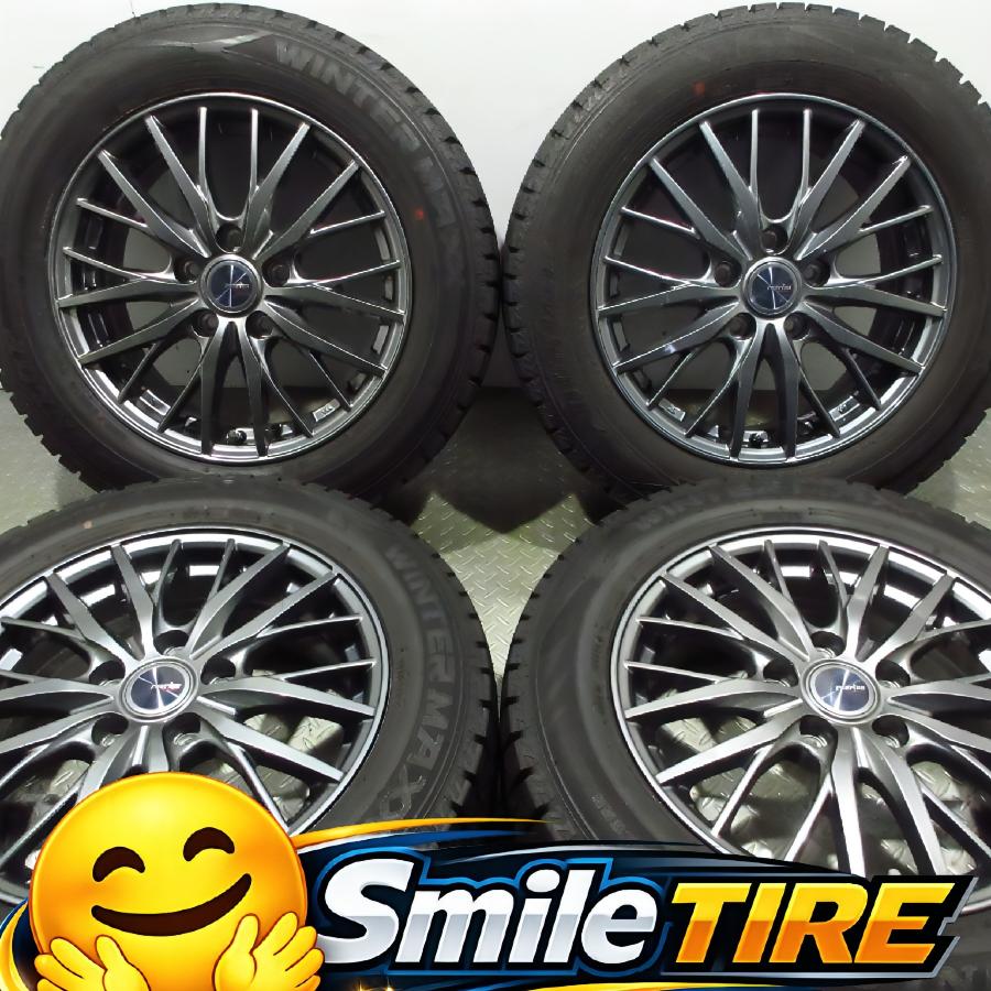 DUNLOP（ダンロップ） 美品 超バリ溝 ravrion 6.5J+53 PCD114.3-5穴