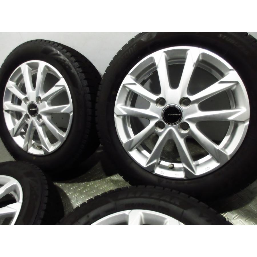 BRIDGESTONE（ブリヂストン） 美品 超バリ溝 KOSEI QRASIZ VRX3 155 