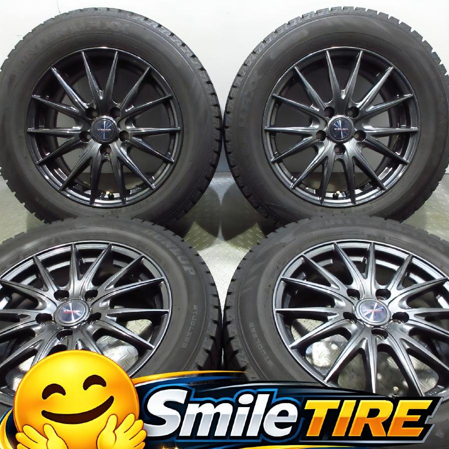 DUNLOP（ダンロップ） 綺麗品 超バリ溝 Weds VELVA SPORT2 6.5J+53