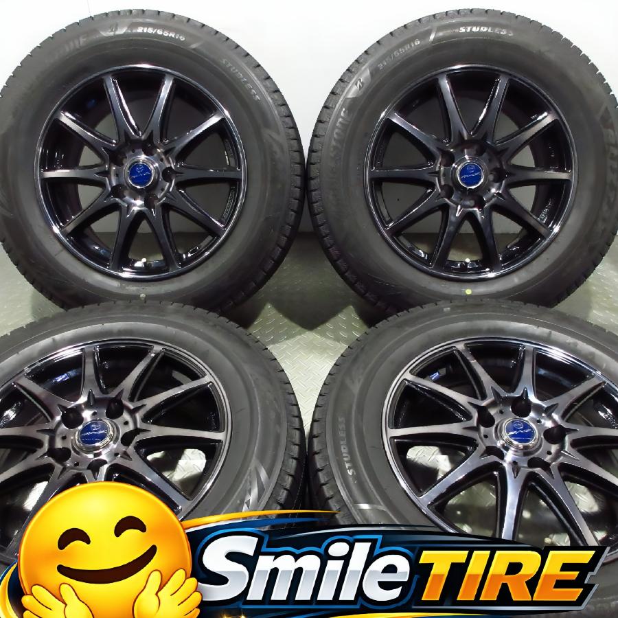 BRIDGESTONE（ブリヂストン） 美品 走行極少 SMACK 6.5J+38 VRX3 215 