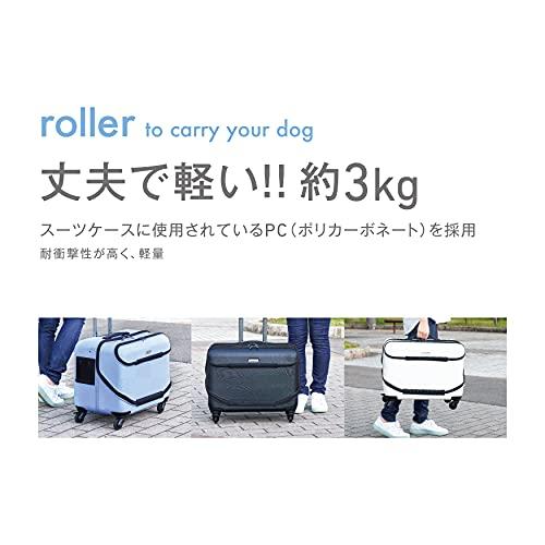 ジェックス OSOTO キャリー ローラー 軽量 ポリカーボネイト製 ハードキャリー スカイブルー ペット用 Mサイズ PP 商品情報