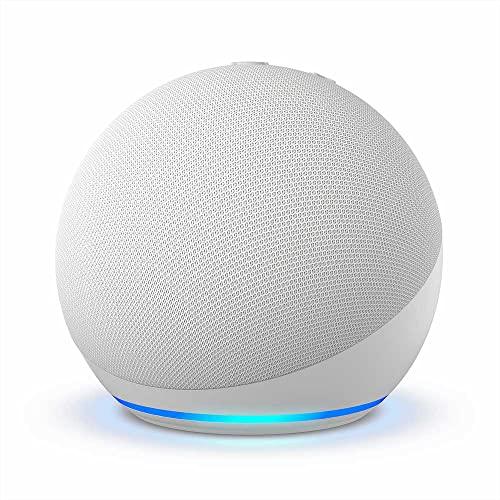 Echo Dot (エコードット) 第5世代 - Alexa、センサー搭載、鮮やかなサウンド｜グレーシャーホワイト