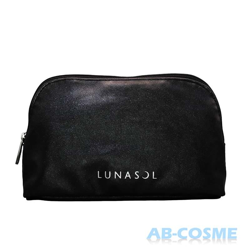 LUNASOL（ルナソル） ポーチ ノベルティ ロゴ入り コスメポーチ ラメ