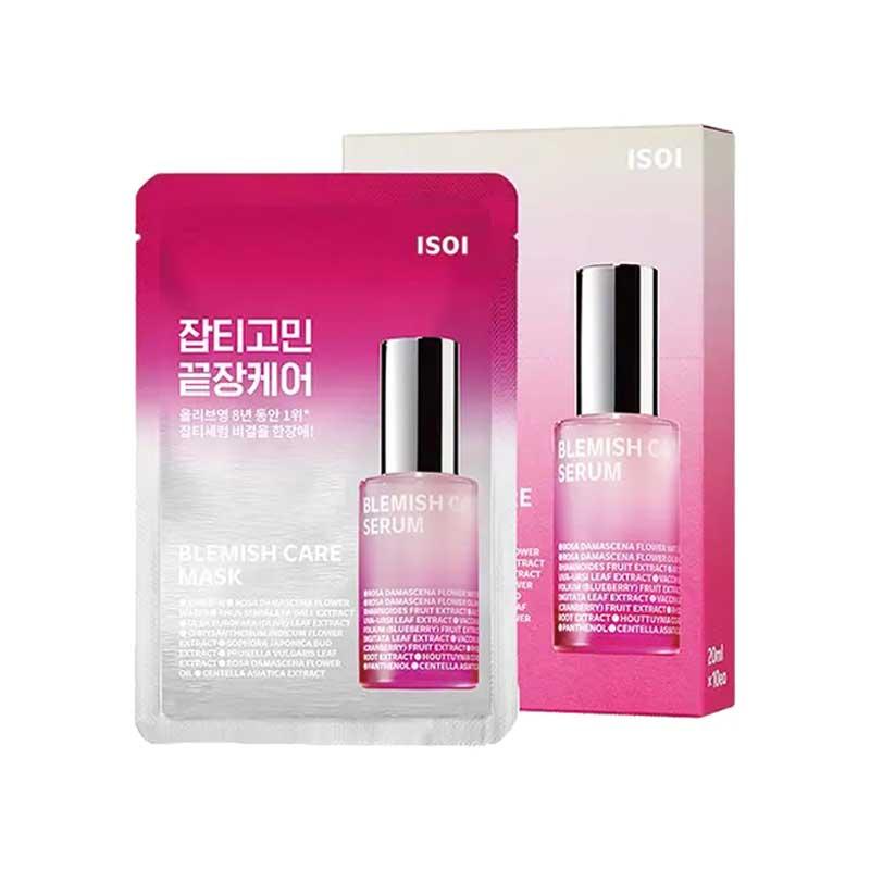 isoi シートマスク・パック アイソイ ブレミッシュケアマスク 20ml*10