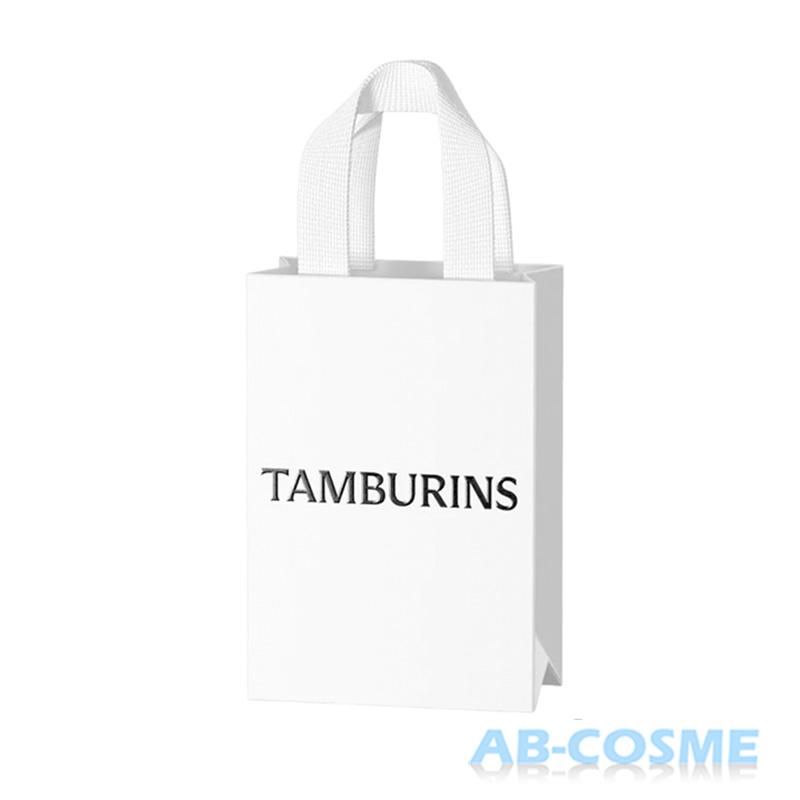 TAMBURINS 紙袋 タンバリンズ ロゴ入り Sサイズ ショッパー (中サイズ