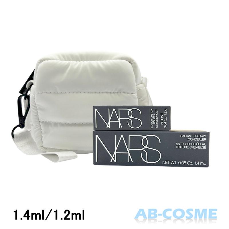 メイクアップキット ナーズ NARSラディアントクリーミーコンシーラー&amp;リップ メイクアップキット ポーチセット 1.4ml/1.2ml【ミニサイズ】（Yahoo!・AB-COSME Yahoo!店）