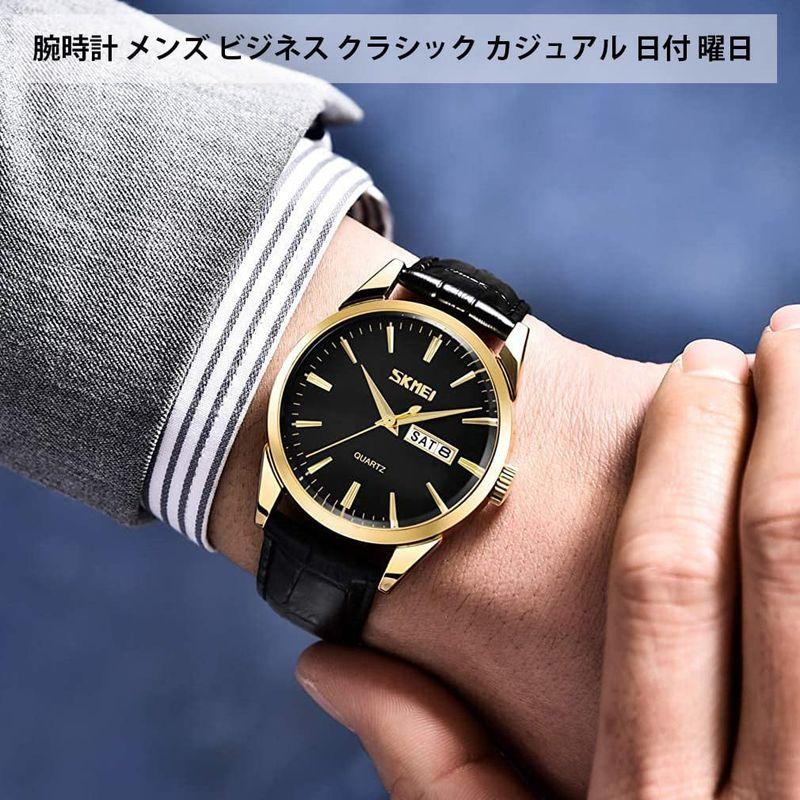 ♦即購入OK♦(❁ᴗ͈ˬᴗ͈)新品♪ラグジュアリー 腕時計 カレンダー ビジネス