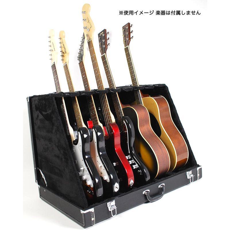 KC ギタースタンド 8本立て スタンドケース GSC180/8 (エレキギター