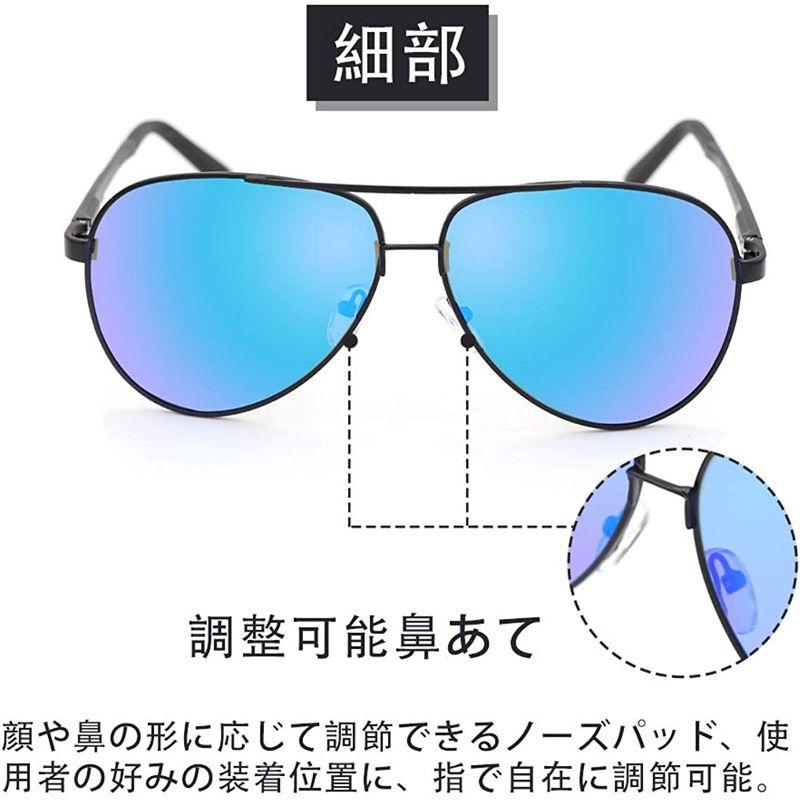 偏光サングラス 釣り用サングラス メンズ スポーツサングラス UV400