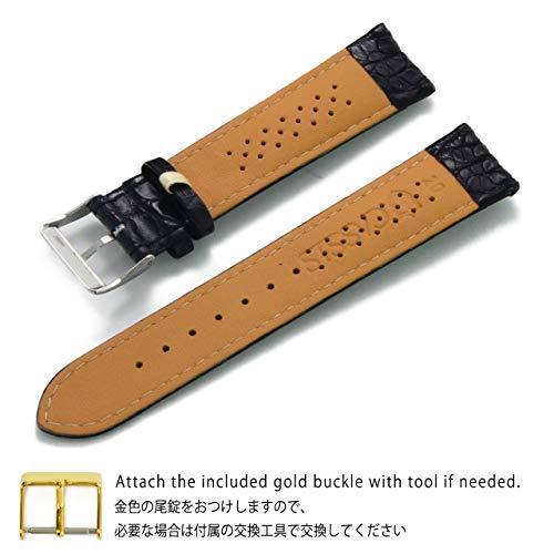 CASSISカシス カイマン(ワニ革) 時計ベルト WOLFSBURG ヴォルフスブルク 20mm ブラック 交換用工具付き U1108A6 カイマン ワニ革 時計ベルト WOLFSBURG ヴォルフスブルク 20mm ブラック 交換用工具付き U1108A6 T2199425762(19296円)