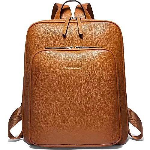 Enmain 防水 ビジネスリュックレディース レザー 本革 ハンドバッグ 3way バックパック 女性用 ショルダー 軽量 軽量 大容量 通学 防水 ブラウン 旅行 通勤 大人 A B07wrfbc5w 2309 Alb06z Ab名古屋1号店 型番の