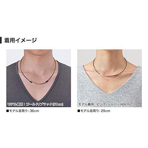 phiten(ファイテン) ネックレス RAKUWAネック ワイヤー EXTREME ラウンド ブルー/シルバー 50cm ファイテン ネックレス RAKUWAネック ワイヤー EXTREME ラウンド ブルー/シルバー 50cm