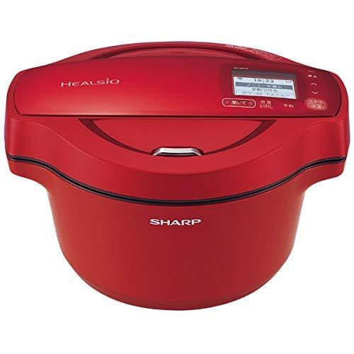SHARP KN-HT99A-R【新品未使用】 ヘルシオ ホットクック 水なし自動調理鍋 SHARP KN-HT99A-R