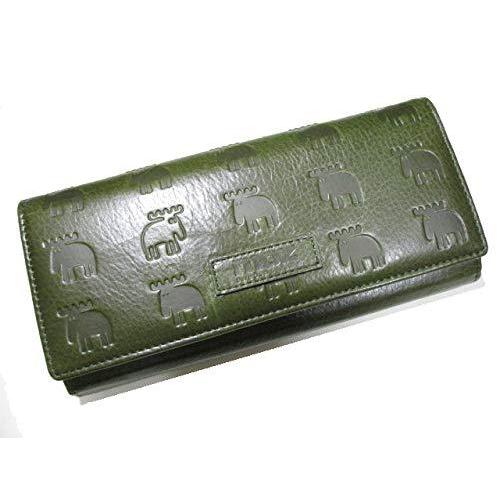 Moz モズ 財布 長財布 ラウンド Green レディース 牛革 財布 かわいいヘラジカ エルクのイレギュラーデザイン 財布 帽子 ファッション小物 プレゼントにも最適 Green Ab名古屋1号店 A B08sqdhlgd 2312 The Little