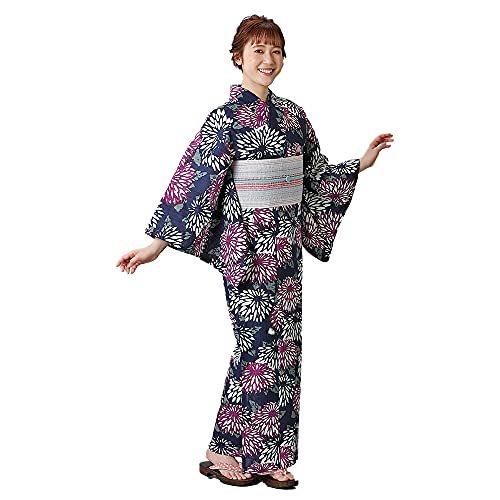 SALENEW大人気!SALENEW大人気!浴衣 榛原 小菊 紺 珊瑚色 浴衣単品