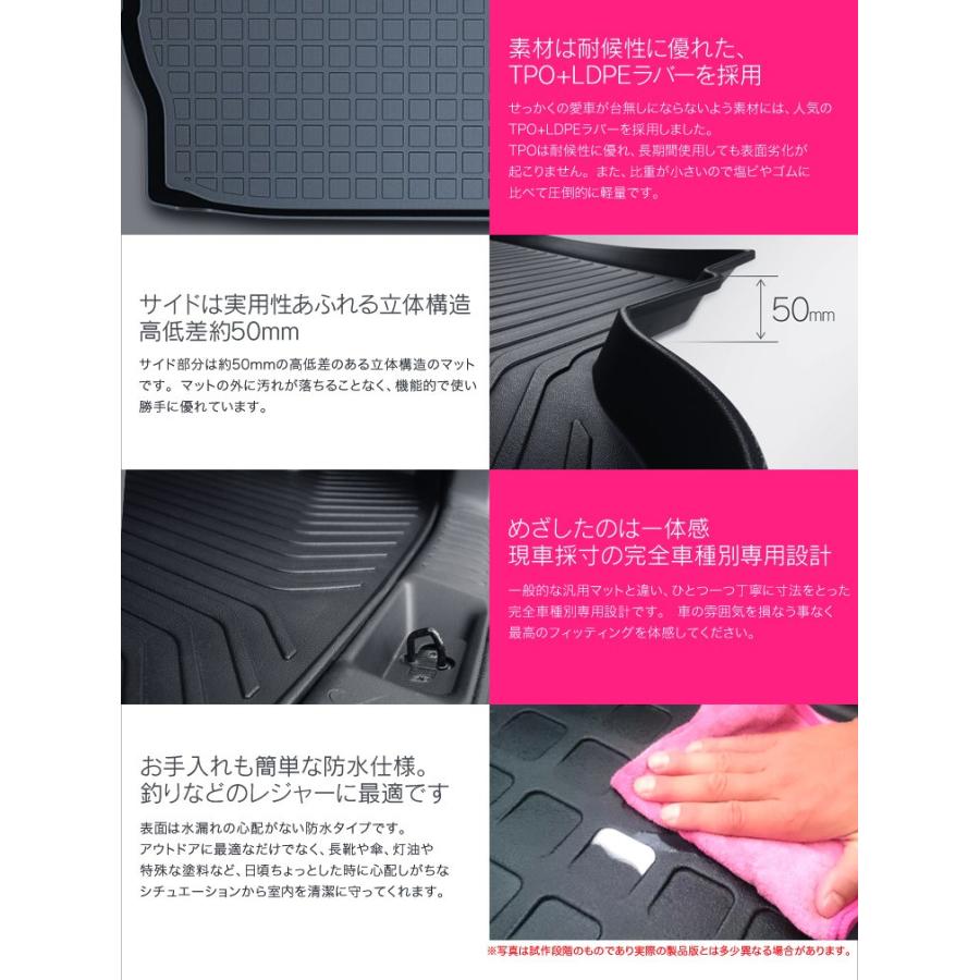【トヨタ】 C-HR専用トランクトレイ H28/12月〜 ZYX10 NGX50 （ラゲッジマット、ラゲージトレイ、カーゴマット、トランクマット) |  | 02