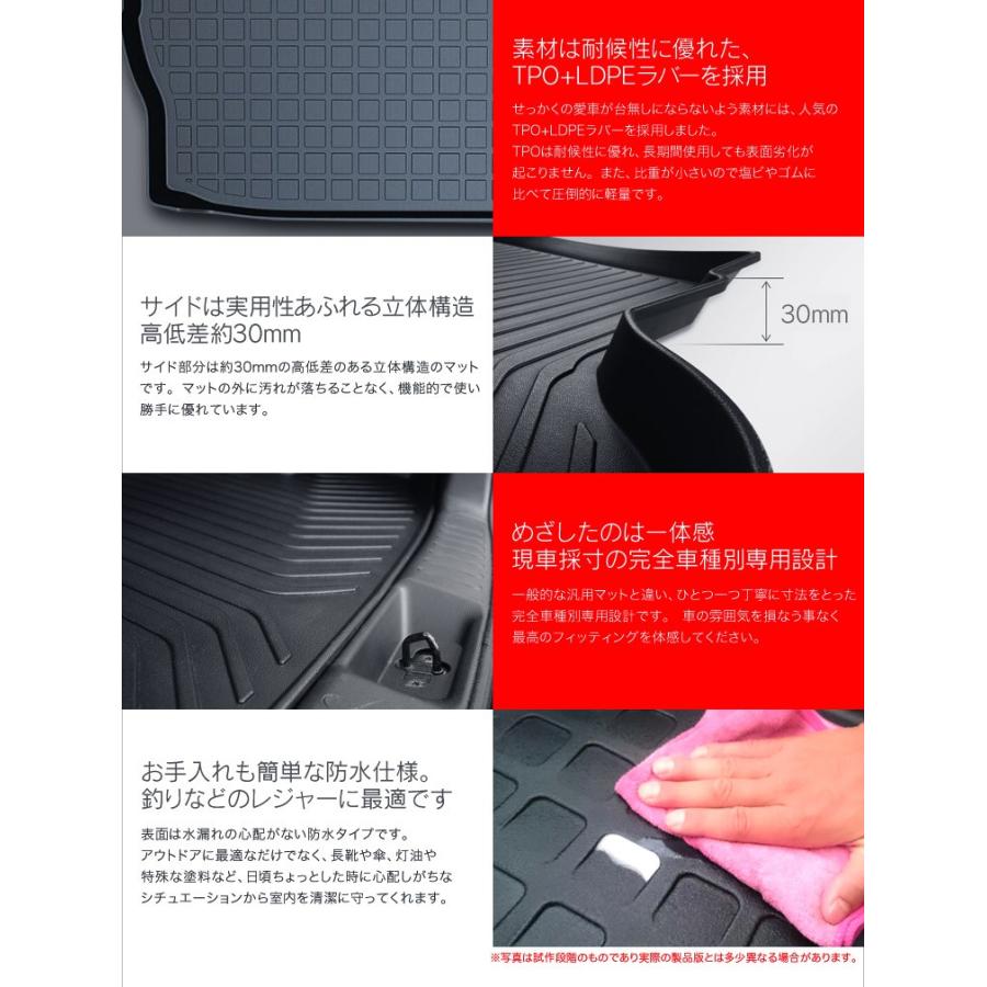 【マツダ】 CX-3専用トランクトレイ H27/2月〜 DK5FW DK5AW（ラゲッジマット、ラゲージトレイ、カーゴマット、トランクマット) |  | 02