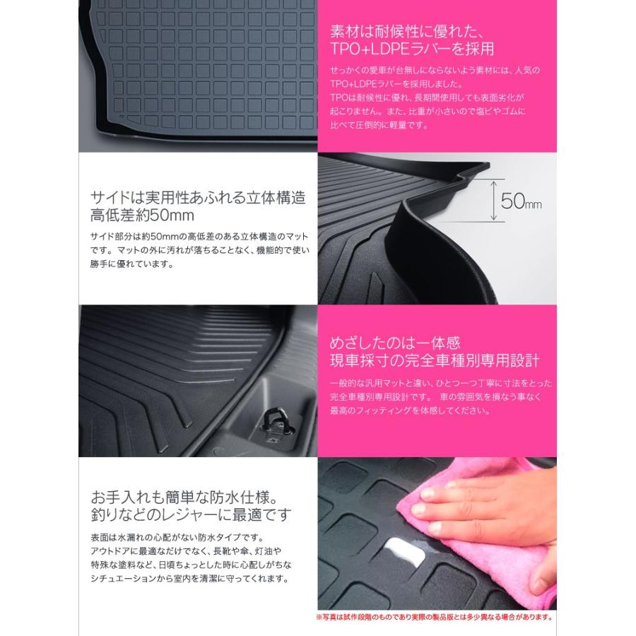 【ホンダ】 新型オデッセイ専用立体防水トランクトレイ H25/11月〜 |  | 01