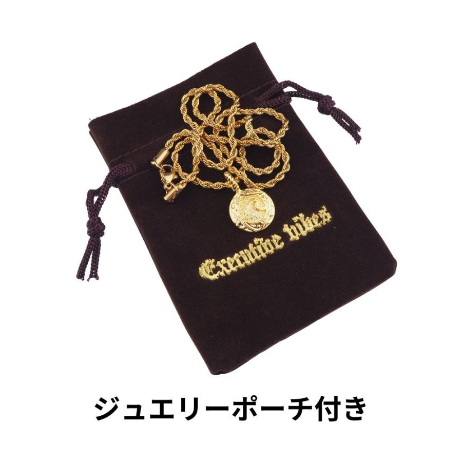 ランキング1位 ネックレス メンズ コイン ネックレス メンズ コインネックレス コイン メンズ ネックレス スクロール ウェーブ 24k k24 24金 ハワイアン…｜abalent｜15