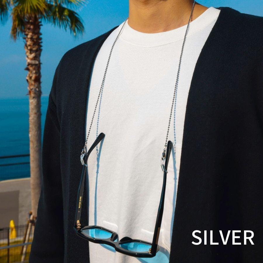 408円 大人気 送料無料 メガネチェーン メンズ 眼鏡チェーン 眼鏡ストラップ おしゃれ マスクチェーン マスクストラップ チェーン ステンレス ボールチェーン 金