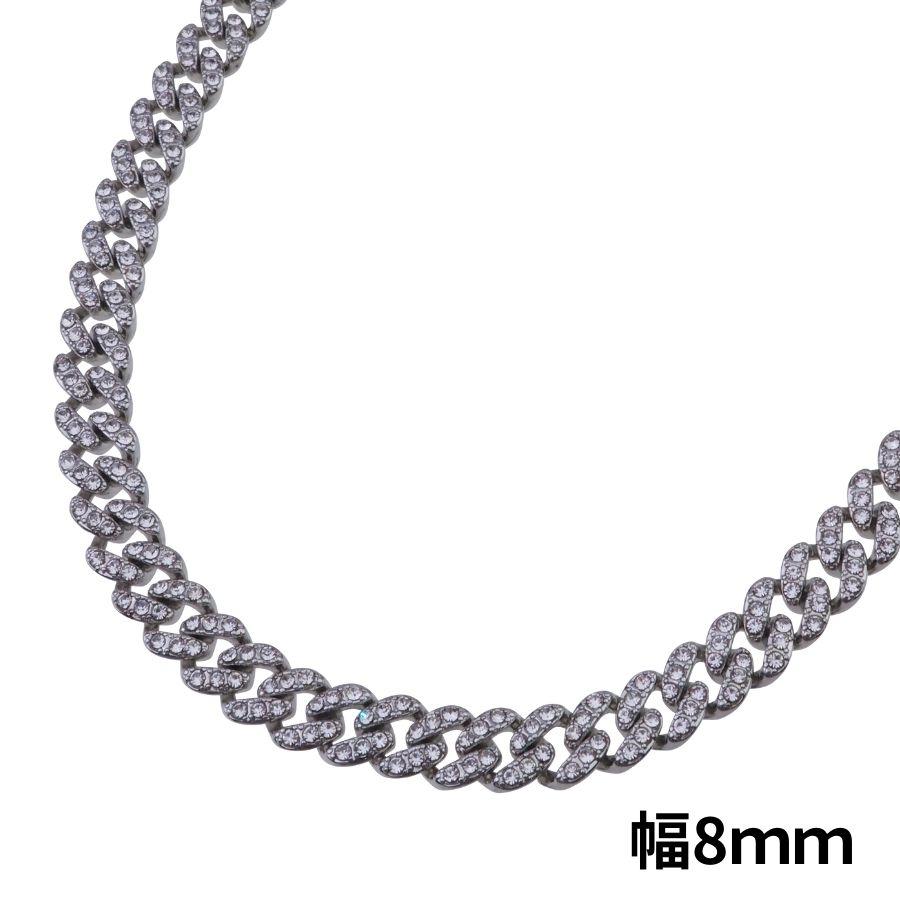 ネックレス メンズ チェーン CZ マイアミキューバン リンク HIP ネックレス メンズ チェーン CZ マイアミキューバン リンク HIP
