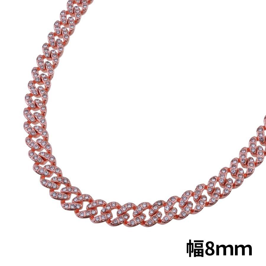 ネックレス メンズ チェーン CZ マイアミキューバン リンク HIP ネックレス メンズ チェーン CZ マイアミキューバン リンク HIP