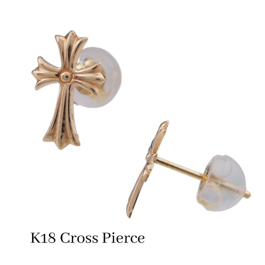 ピアス メンズ 18金ピアス K18ピアス クロスピアス k18 18k 高級 ピアス メンズ 18金ピアス K18ピアス クロスピアス k18 18k 高級