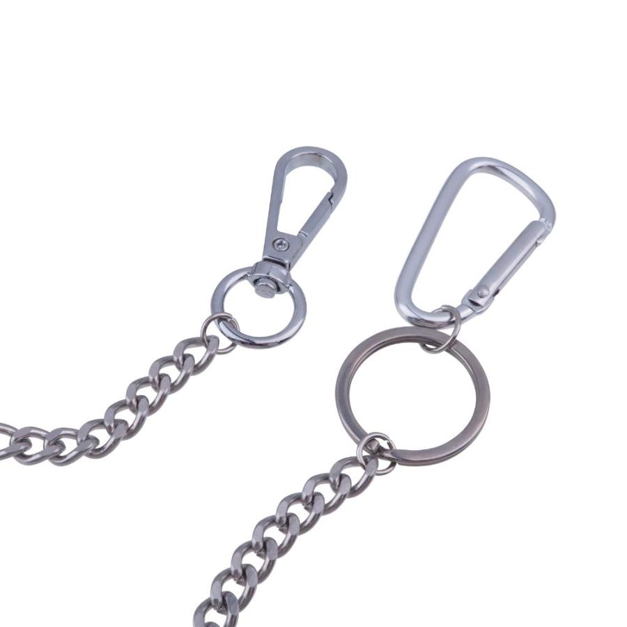 ウォレットチェーン メンズ 財布 ステンレス 喜平チェーン 財布