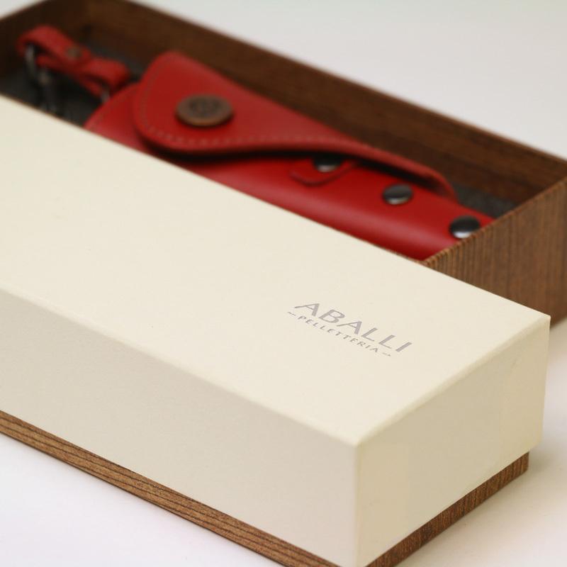ABALLI】キーコロネ [classic] キーケース 国産牛革 レザー