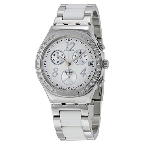 スウォッチSwatch Dreamwhite Chronograph Unisex Watch - White