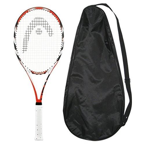 HEAD MicroGel Radical MidPlus Strung with Cover Tennis Racquet MP (4-5/8)